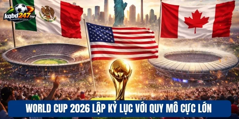 World Cup 2026 Tổ Chức Quy Mô Lớn Tại Mỹ, Canada Và Mexico 1 World Cup 2026 lập kỷ lục với quy mô cực lớn