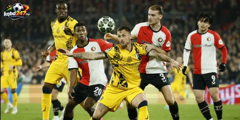 Danh sách nhân sự thi đấu trận Feyenoord vs Inter