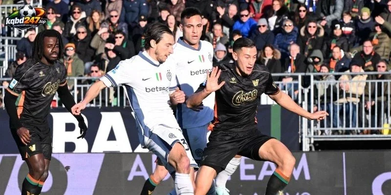 Tương quan phong độ trên sân của Venezia vs Inter Milan