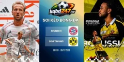 keo nha cai munich vs dortmund bundesliga 1 11 2026