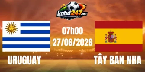 Kèo Nhà Cái Uruguay Vs Tây Ban Nha - Bảng H World Cup 07h00 27/06/2026