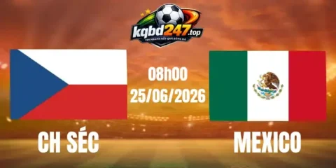 Soi Kèo Nhà Cái Séc Vs Mexico - Bảng A World Cup 08h00 25/06/2026