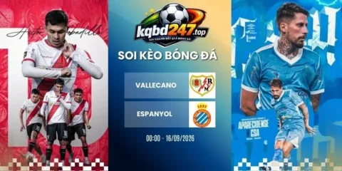 Kèo nhà cái Rayo Vallecano vs Espanyol - La Liga, 16/09/2026