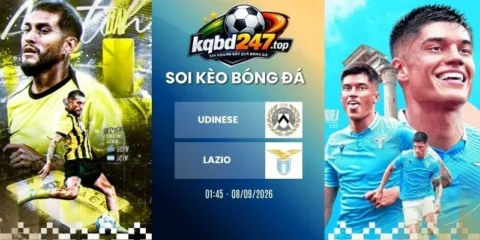 Soi kèo nhà cái Udinese vs Lazio - Serie A, 08/09/2026