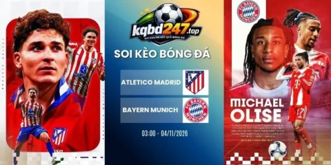 Tỷ lệ kèo Atletico vs Munich, C1 - 4/11/2026
